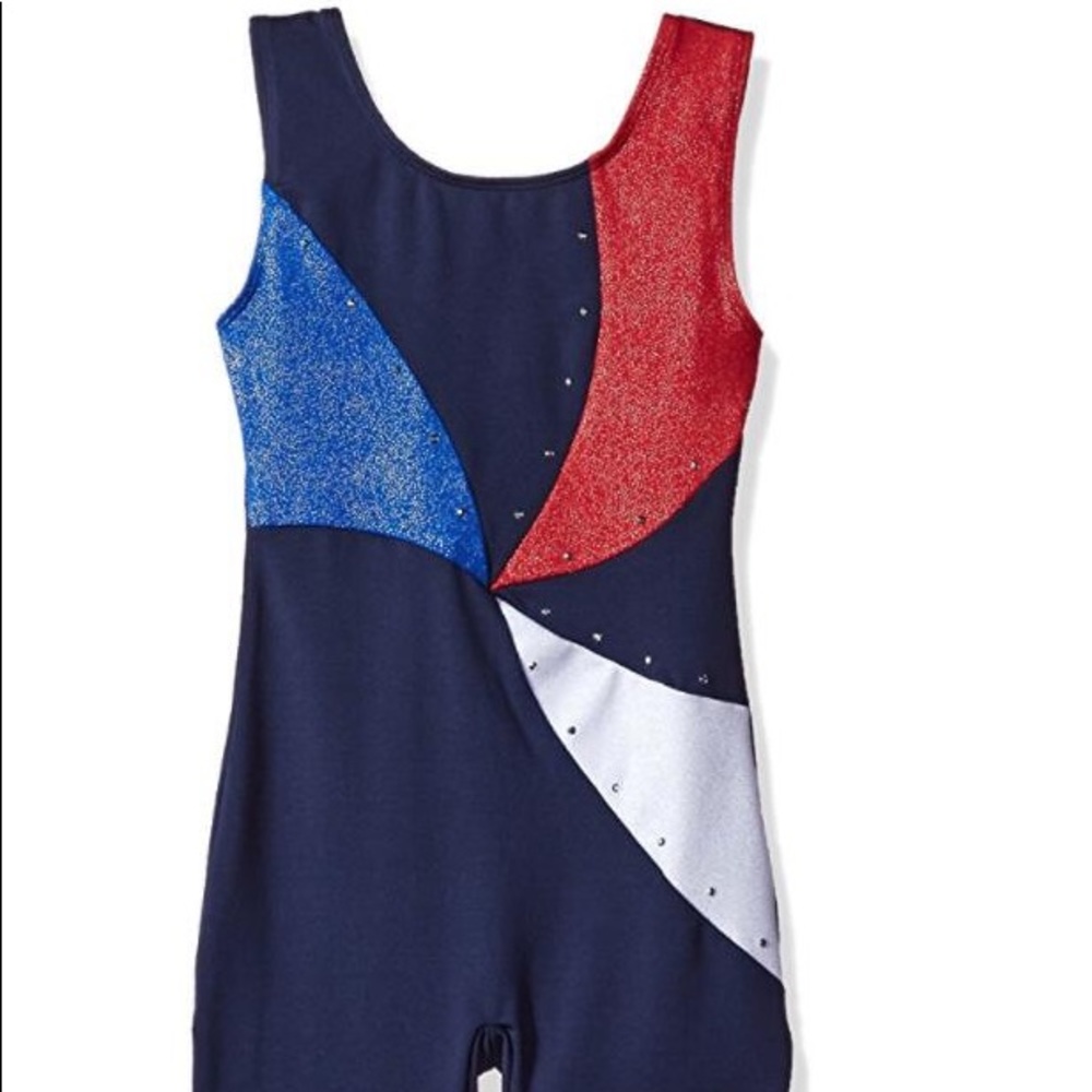 Jacques Moret Girls' Fun Gymnastics Biketard
